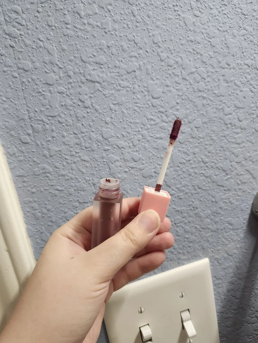 The Crème Shop Liquid Lipstick - Dusty Rose Pink